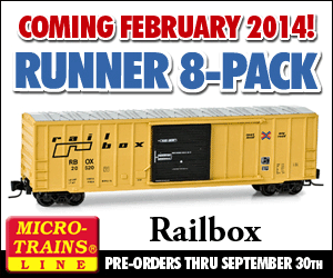 Micro-Trains Line Railbox 8-Pack