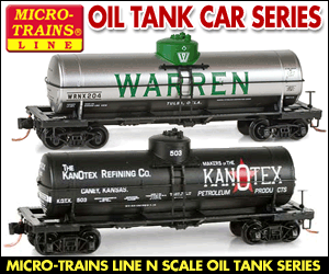 MTL N Scale Oil Tank Series