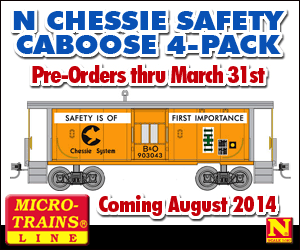Micro-Trains-Line Saftey Caboose