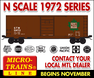 Micro-Trains-Line N Scale 1972 Series