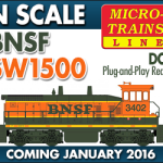 MTL BNSF SW1500 Locomotive