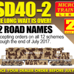 MTL SD40-2 Pre Orders