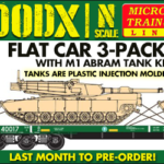 MTL DODX Flat Cars