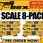 MTL Railbox 8-Car Set | Z Scale