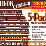 MTL Illinois Central 5-Pack Heavyweights