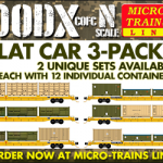 MTL | DODX COFC Flat Cars