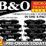 MTL | Baltimore and Ohio Coal Hoppers