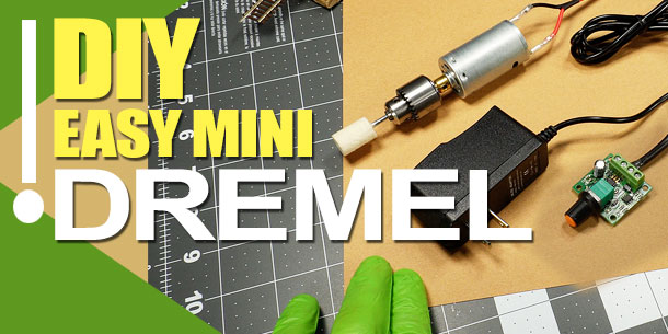 Assemble The Mini DIY Dremel
